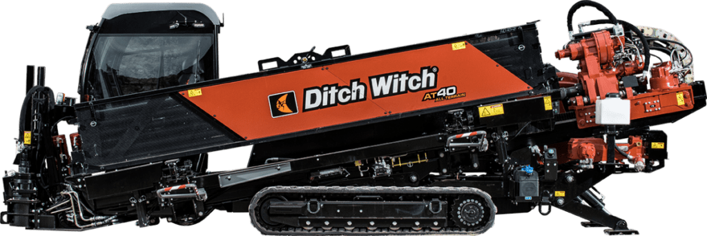 Missile Boring 5 ditch witch horizontal drilling rig
